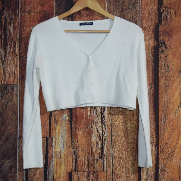 Brandy Melville Tops - Brandy Melville Paige Top Women's Crop Top Button Cardigan